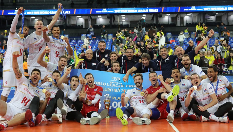 France crowned their second champions title in FIVB World League ...