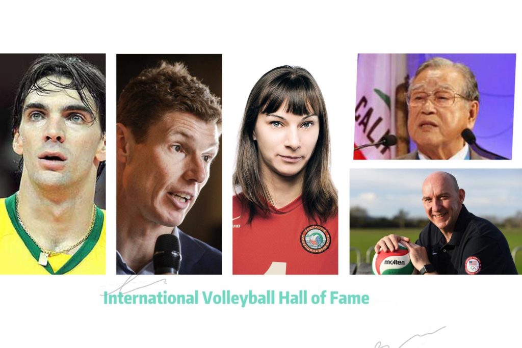 Five Legends to be Honoured in the International Volleyball Hall of