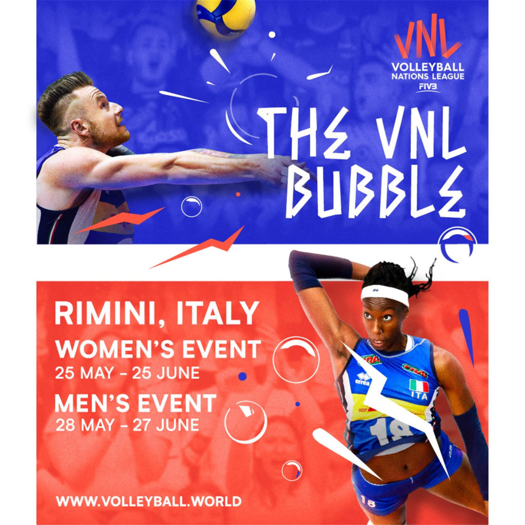 FIVB Mens and Womens VNL 2021 will kick off on 25 May in Italy InstaVolley